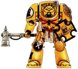 Imperial Fists Vet Terminator Armor