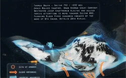 A tactical view of the skirmishes between the  and the .