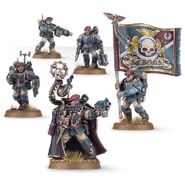 A Tempestus Command Squad led by a Tempestor Prime.