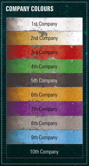 Tome Keepers Company Colours