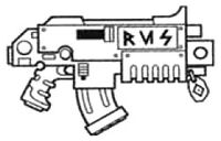 Another "Asaheim" Pattern Bolter belonging to the Space Wolves Chapter