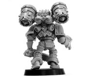 Rear view of Mark II Crusade Power Armour with Serpha-V Jump Pack
