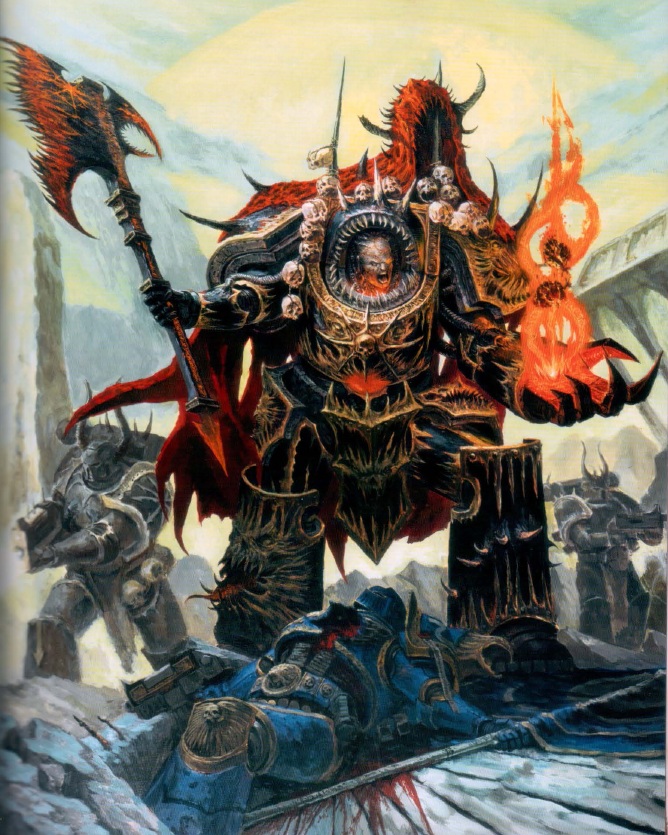 chaos lord warhammer 40k