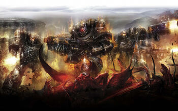 Legion of the Damned, Chaos, Daemons, art