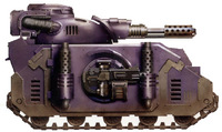 A Deimos Predator Infernus of the Emperor's Children Legion