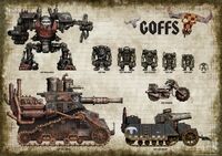 The Goffs and their vehicles