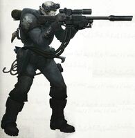 A Raven Guard Scout Marine