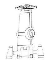 Tau Remote Sensor Tower, Closed Configuration