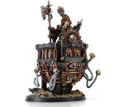 The treacherous Cyclothrathe heretek Archmagos Draykavac, during the Horus Heresy.