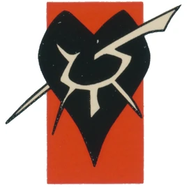 Black heart symbol