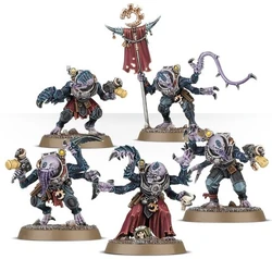 A variety of Hybrid Metamorphs displaying the different mutational gifts they have received from the .