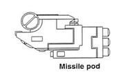 Missilepod6.jpg (15 KB) A Missile Pod weapon system designed for use with the XV81 Crisis Battlesuit