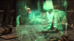   of the  sees a hololith of  Drogan projected by his  on  before his .