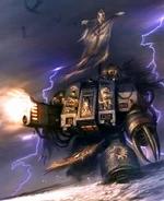 One of the Wolves' Revered Ancients strides into battle