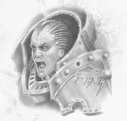 Летописный набросок примарха Ангрона периода Великого крестового похода