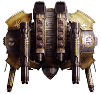 Legio Gryphonicus Warlord-class Titan Iron Regent (Top View)