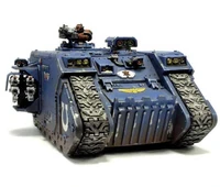 LandRaiderPrometheus07.jpg (91 KB) A Land Raider Prometheus of the Ultramarines Chapter, front-view