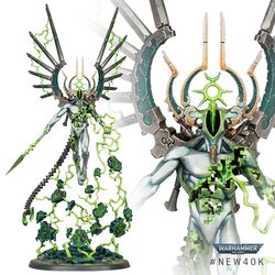 Mag'ladroth Void Dragon Necron C'tan Shard 9th Edition miniature