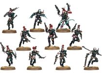 A Squad of Dark Eldar Wyches