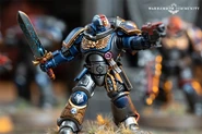IronRavensLieutenantMini.jpg (88 KB) An Iron Ravens Primaris Lieutenant of the 2nd Company in Mark X Tacticus Power Armour.