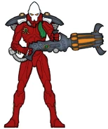 Warp Spiders Aspect Warrior of the Slicing Skein Shrine.