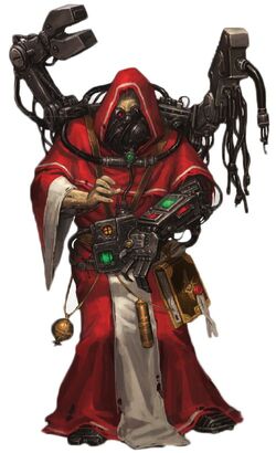 HWYB A member of the Adeptus Mechanicus from Warhammer 40K? (Check the 40k  wiki before commenting warforged immediately) : r/WhatWouldYouBuild