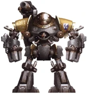 Castellax Class Battle-Automata Omega-Pi-Seven.jpg (242 KB) Castellax-class Battle Automata - Omega Pi Seven (Cybernetica Detachment) Paramar V, assigned to the Legio Gryphonicus Titan Legion during the First Battle of Paramar.