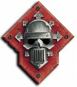 Post-Heresy ' corrupted iconography.