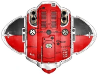 Questor Mechanicus heraldry of a Knight.