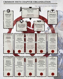 CF Chapter Organisation Chart