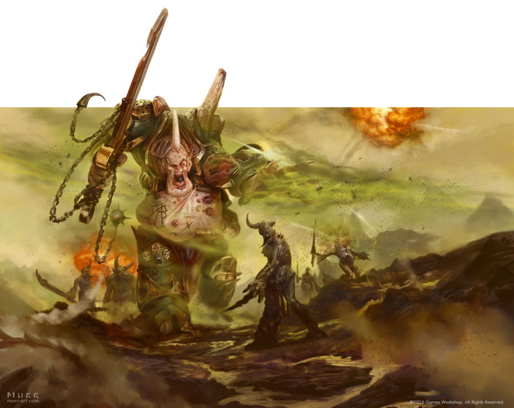 Death Guard Sorcerer, Warhammer 40k Wiki