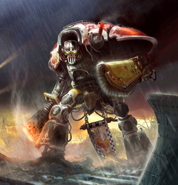 The  Sword of Heroes in its  livery, piloted by the Knight of Ashes