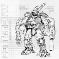 An early XV8 Crisis Battlesuit design