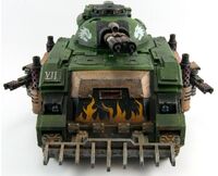 A Deimos Predator Infernus of the Salamanders Legion, front view
