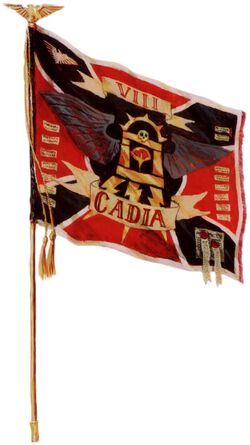 Cadian 8th Regimental Banner