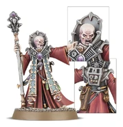 A Genestealer Cult Magus in all his awful glory.