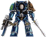 Alpha Legion Chaos Terminator.