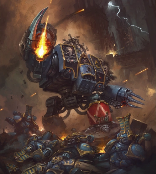 Wulfen Dreadnought Warhammer 40k Wiki Fandom