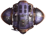 Typical example of the simplified heraldry utilised by House Orhlacc; top view of the canopy of the Sorrowful Dawn