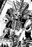 Chaos Dred Pete Knifton.jpg (177 KB) An ancient Remembrancer sketch depicting a Chaos Dreadnought attacking Imperial Army troopers during the Horus Heresy.