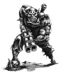 Ork with Blunderbuss