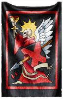 Blood Angels Chaplain Back Banner