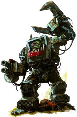 Ork in Mega Armour