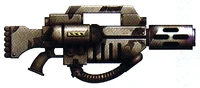 AccatranMeltagun.jpg (86 KB) An Accatran Pattern Mark VIII Meltagun used by Elysian Drop Troops regiments of the Imperial Guard during the Betalis III Campaign