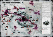 The Knight Worlds of the Imperium after the formation of the Great Rift, ca. 999.M41.