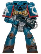 Tactical Marine of the Ultramarines 3rd Company