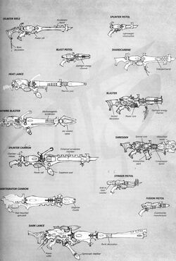 Dark Eldar Ranged Weaponry