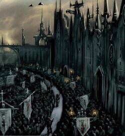 The capital city of Sepheris Secundus, Icenholm