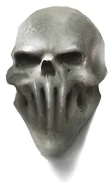 A Death Jester's Rictus Mask, which projects an aura of death in the general vicinity of the wearer