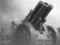 A Thudd Gun used during the Siege of Vraks.